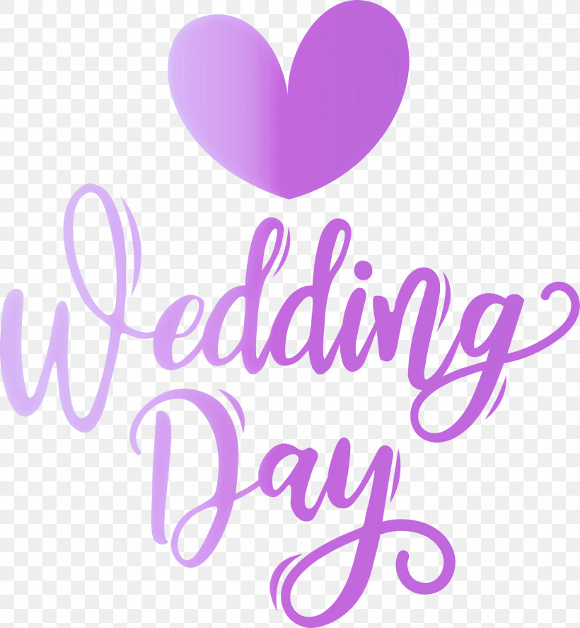 Wedding Day Wedding, PNG, 2773x3000px, Wedding Day, Heart, Lavender, Logo, Meter Download Free