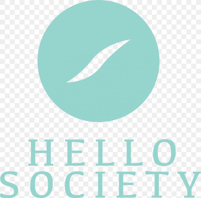 HelloSociety Logo Brand Trademark, PNG, 975x960px, Logo, Aqua, Blue, Brand, Computer Network Download Free
