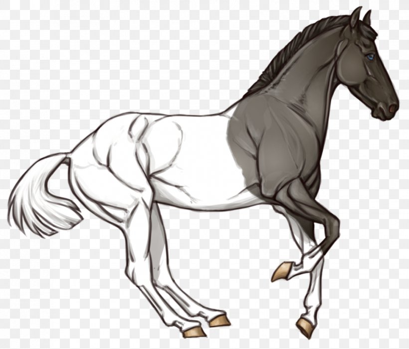 Mane Pony Foal Stallion Colt, PNG, 967x827px, Mane, Animal Figure, Artwork, Black And White, Bridle Download Free