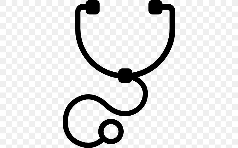 Stethoscope Medicine Physician Clip Art, PNG, 512x512px, Stethoscope, Auscultation, Black And White, Body Jewelry, Dental Surgery Download Free
