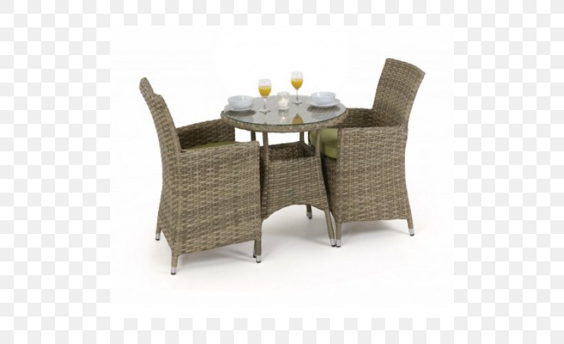 Table Chair Wicker Garden Furniture, PNG, 500x500px, Table, Bench, Chair, Couch, Cushion Download Free