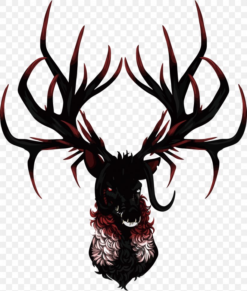 The Endless Forest Reindeer, PNG, 1500x1762px, Endless Forest, Antler, Deer, Horn, Motif Download Free