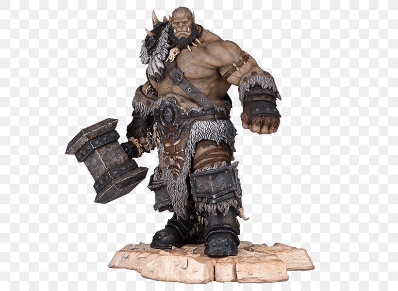 Warlords Of Draenor Orgrim Doomhammer Durotan Gul'dan Figurine, PNG, 600x600px, Warlords Of Draenor, Action Figure, Anduin Lothar, Blackhand, Durotan Download Free