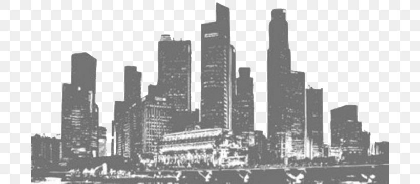 Cities: Skylines New York City Cityscape, PNG, 700x360px, Cities Skylines, Black And White, Building, City, Cityscape Download Free