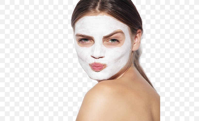 Cleanser Facial Mask Facial Mask Exfoliation, PNG, 500x500px, Cleanser, Acne, Beauty, Brown Hair, Cheek Download Free