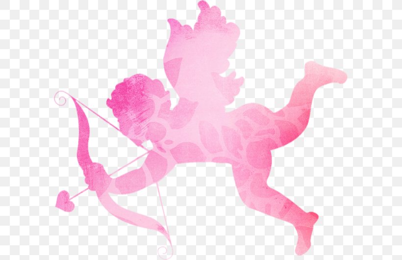 Cupid Vector Graphics Clip Art Image Heart, PNG, 600x530px, Cupid, Heart, Love, Magenta, Pink Download Free