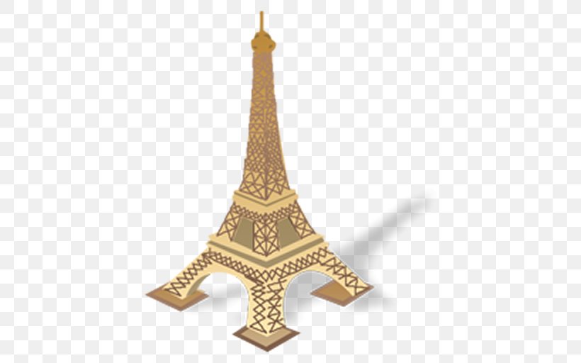 Eiffel Tower Monument Milad Tower, PNG, 512x512px, Eiffel Tower, Brass, Building, Christmas Ornament, Gold Download Free