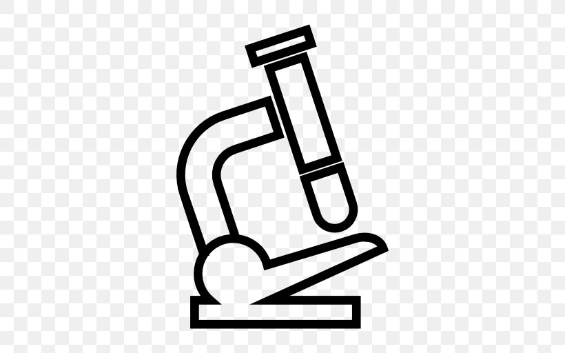 Microscope, PNG, 512x512px, Microscope, Area, Black, Black And White, Drawing Download Free
