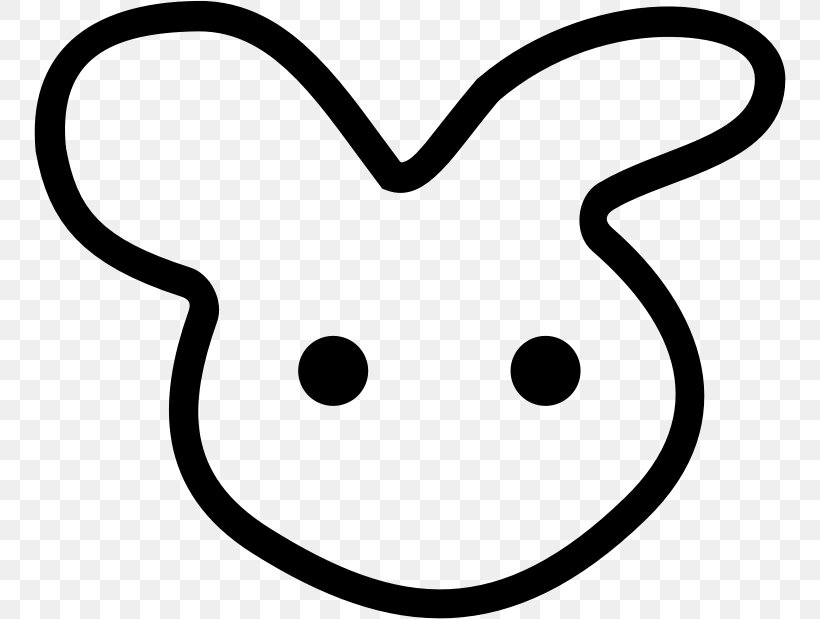 Rabbit Hare Symbol Clip Art, PNG, 752x619px, Rabbit, Animal, Black And White, Drawing, Easter Bunny Download Free