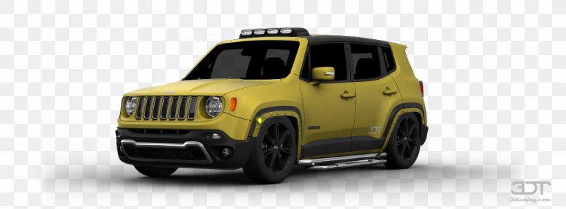 2015 Jeep Renegade Car Sport Utility Vehicle Jeep Trailhawk, PNG, 1004x373px, 2015 Jeep Renegade, Jeep, Automotive Design, Automotive Exterior, Automotive Tire Download Free