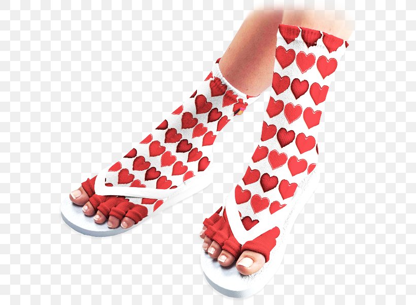 Pedicure Valentine's Day Sock Toe Nail, PNG, 600x600px, Pedicure, Anklet, Crew Sock, Foot, Footwear Download Free