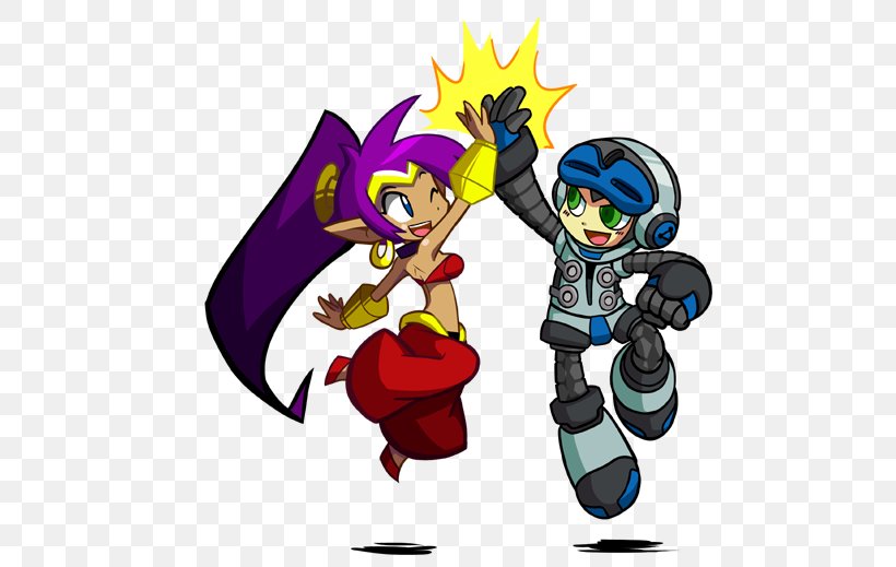Shantae: Half-Genie Hero Wii U PlayStation 4 PlayStation 3, PNG, 500x519px, Shantae Halfgenie Hero, Art, Cartoon, Fiction, Fictional Character Download Free