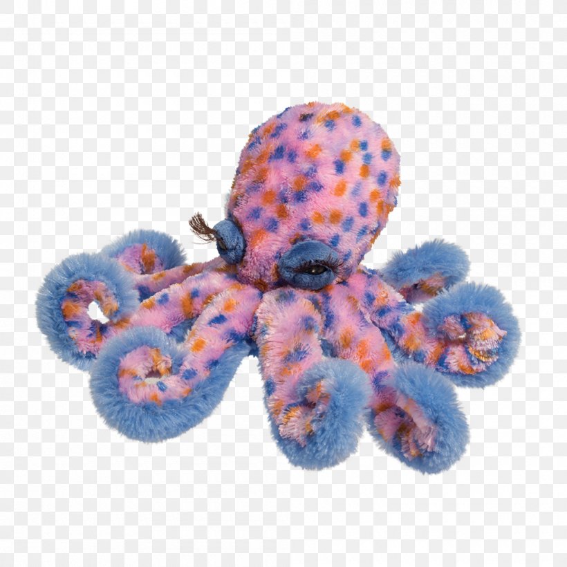 Stuffed Animals & Cuddly Toys Plush Octopus Squid, PNG, 1000x1000px, Stuffed Animals Cuddly Toys, Cephalopod, Doll, Game, Gund Download Free