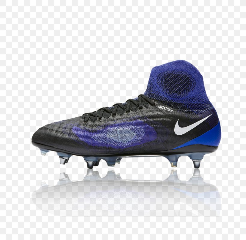 Cleat Shoe Nike Magista Obra II Firm-Ground Football Boot Swoosh, PNG, 800x800px, Cleat, Athletic Shoe, Black, Blue, Cobalt Blue Download Free
