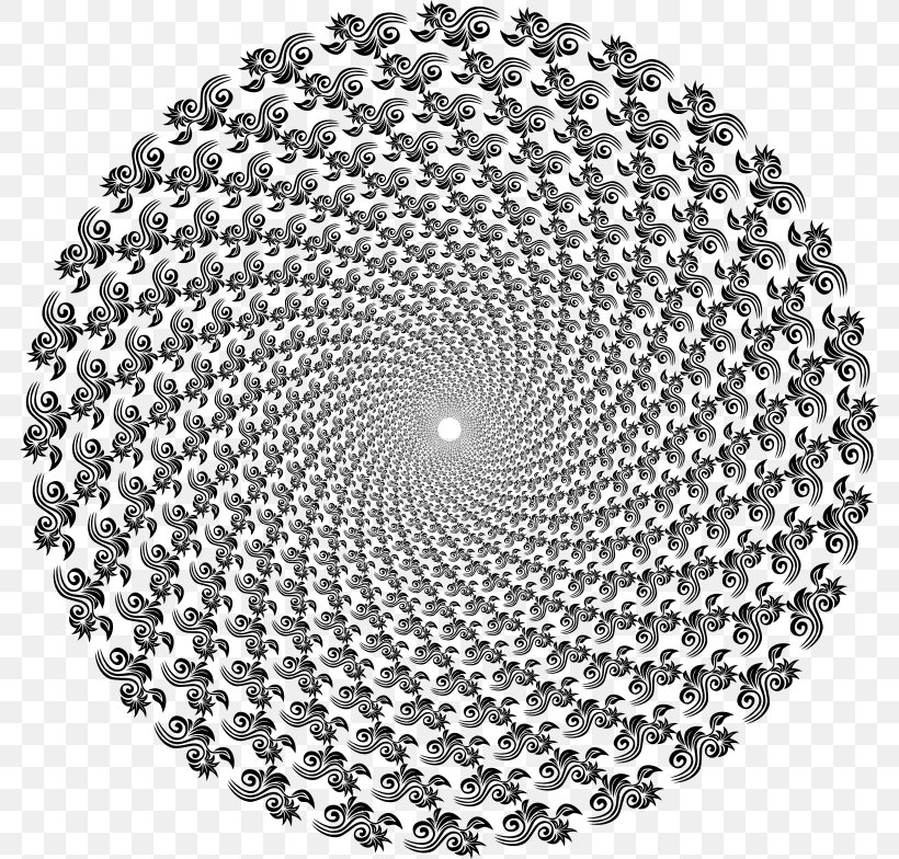 Particle Fraser Spiral Illusion Optical Illusion Whirlpool, PNG, 784x784px, Particle, Akiyoshi Kitaoka, Black And White, Fraser Spiral Illusion, Hallucination Download Free