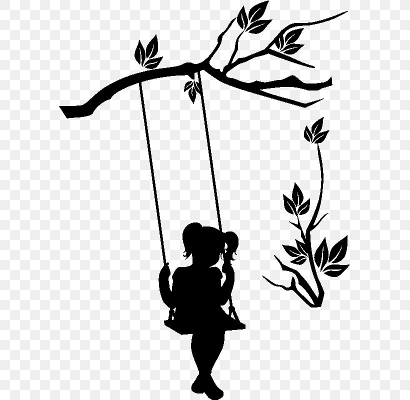 Swing Child Wall Decal Sticker, PNG, 800x800px, Watercolor, Cartoon, Flower, Frame, Heart Download Free