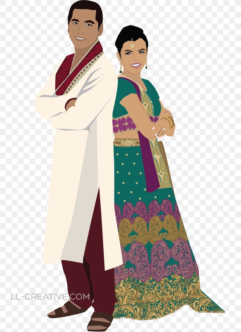 Weddings In India Couple Marriage Clip Art, PNG, 750x1131px, Watercolor, Cartoon, Flower, Frame, Heart Download Free