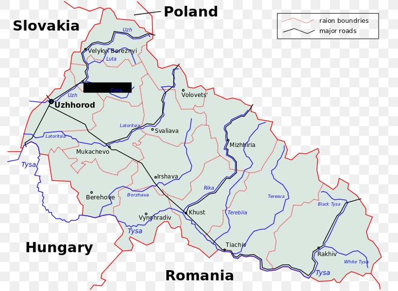 Zakarpattia Oblast Map Carpathian Ruthenia Carpatho-Ukraine Wikimedia Foundation, PNG, 794x600px, Zakarpattia Oblast, Area, Carpathian Ruthenia, Carpathoukraine, Ecoregion Download Free