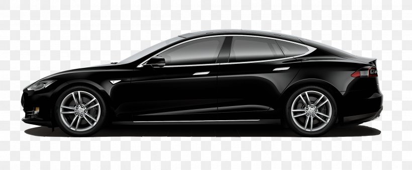 2013 Tesla Model S Tesla Motors 2017 Tesla Model S 90D Electric Vehicle, PNG, 2408x995px, 2017 Tesla Model S, Tesla Motors, Automotive Design, Automotive Exterior, Automotive Tire Download Free