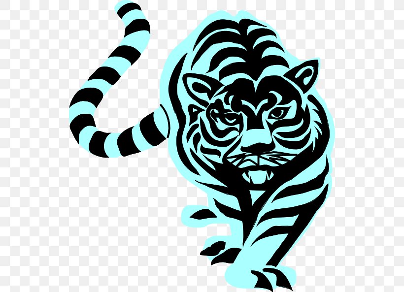 Bengal Tiger Cat White Tiger Clip Art, PNG, 540x593px, Bengal Tiger, Big Cat, Big Cats, Black And White, Black Tiger Download Free