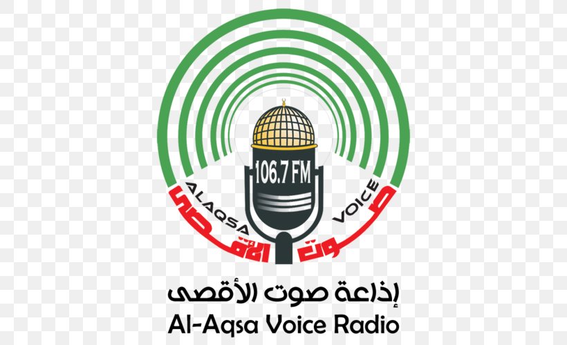 Gaza Microphone Al-Aqsa Mosque إذاعة صوت الأقصى Al-Aqsa TV, PNG, 500x500px, Gaza, Alaqsa Mosque, Area, Brand, Broadcasting Download Free