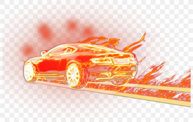 Sports Car Fire, PNG, 800x519px, Car, Automotive Design, Dots Per Inch, Fire, Orange Download Free