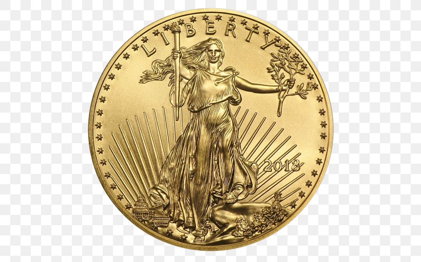 American Gold Eagle Bullion Coin Gold Coin, PNG, 512x512px, American Gold Eagle, Brass, Bullion, Bullion Coin, Coin Download Free