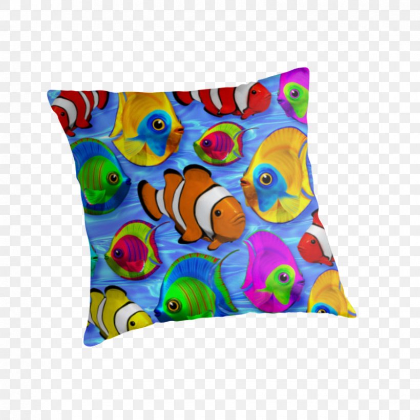 Cushion Throw Pillows Canvas Print Tote Bag, PNG, 875x875px, Cushion, Bag, Canvas, Canvas Print, Fish Download Free