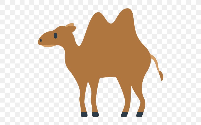 Dromedary Bactrian Camel Emoji Emoticon SMS, PNG, 512x512px, Dromedary, Animal, Animal Figure, Arabian Camel, Bactrian Camel Download Free