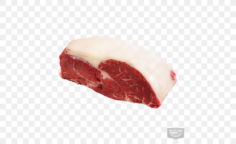 Sirloin Steak Rump Steak Roast Beef Ham Game Meat, PNG, 500x500px, Watercolor, Cartoon, Flower, Frame, Heart Download Free
