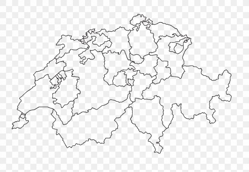 Basel-Landschaft Cantons Of Switzerland Canton Of Bern Map, PNG, 1000x692px, Basel, Area, Basellandschaft, Baselstadt, Black And White Download Free