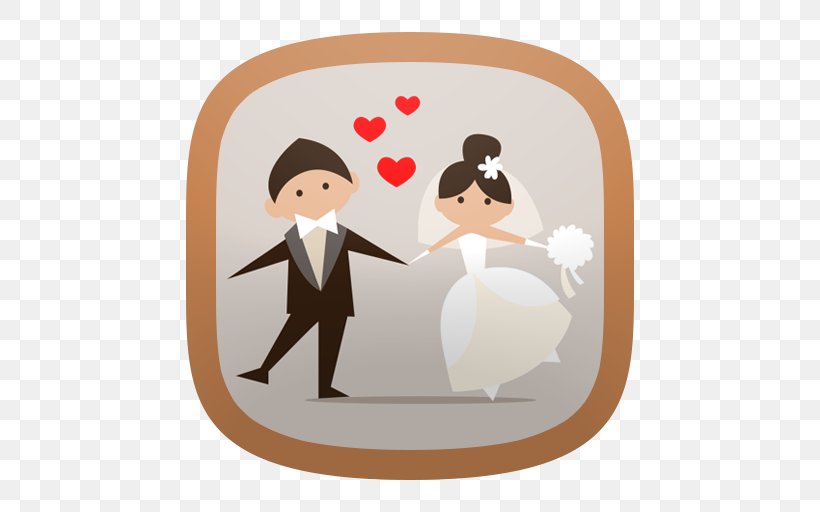 Bride And Groom Cartoon, PNG, 512x512px, Wedding Invitation, Bride, Bridegroom, Cartoon, Formal Wear Download Free