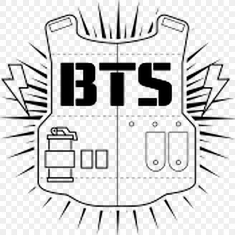 BTS The Most Beautiful Moment In Life: Young Forever K-pop BigHit Entertainment Co., Ltd. Logo, PNG, 1024x1024px, Bts, Area, Bighit Entertainment Co Ltd, Black, Black And White Download Free