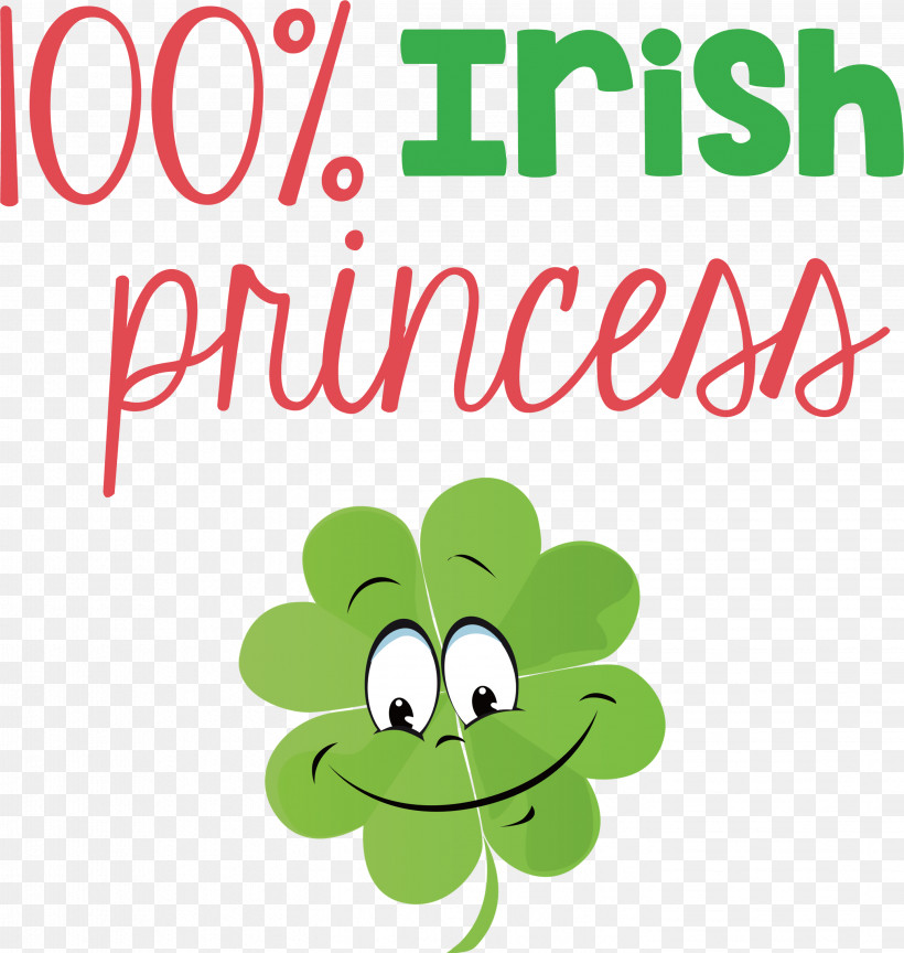 Irish Princess St Patricks Day Saint Patrick, PNG, 2846x3000px, Irish Princess, Cartoon, Flower, Fruit, Green Download Free