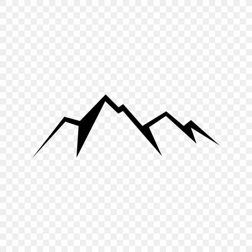 Mountain Clip Art, PNG, 1080x1080px, Mountain, Area, Black, Black And White, Brand Download Free