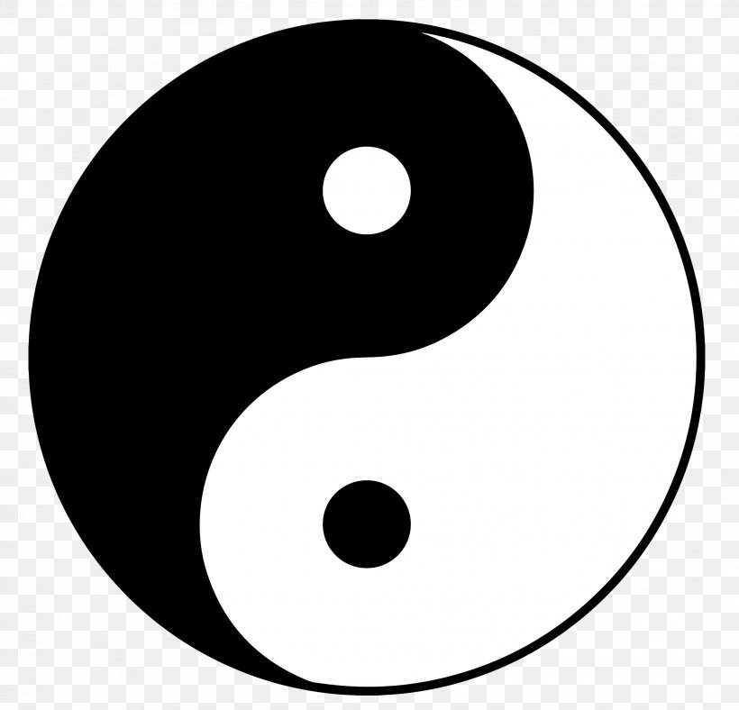 Yin And Yang Taijitu Symbol Taoism Clip Art, PNG, 2184x2100px, Yin And Yang, Area, Black And White, Concept, Dualism Download Free