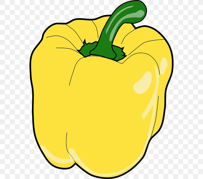 Bell Pepper Vegetable Favicon Clip Art, PNG, 582x720px, Bell Pepper, Apple, Artwork, Calabaza, Capsicum Download Free
