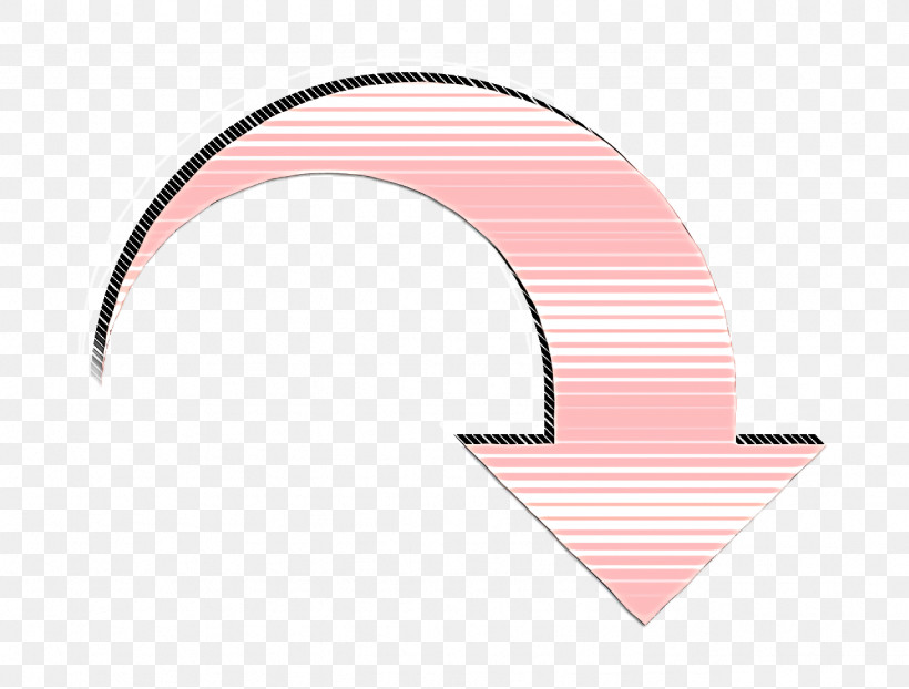 Down Icon Arrows Icon Downward Arrow Curve Icon, PNG, 1282x974px, Down Icon, Arrows Icon, Geometry, Line, M Download Free