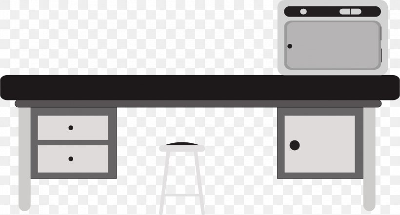 Labrador Retriever Table Desk Laboratory Clip Art, PNG, 2368x1274px, Labrador Retriever, Black, Copyright, Desk, Free Content Download Free