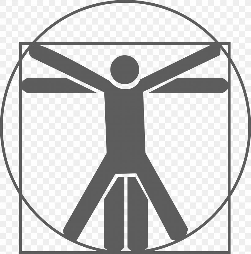 Vitruvian Man Universal Man, PNG, 2650x2679px, Vitruvian Man, Area, Art, Black, Black And White Download Free