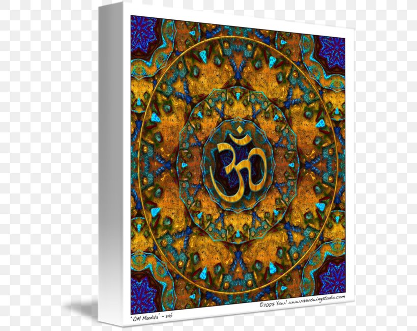 Art Gallery Wrap Canvas Printing Font, PNG, 589x650px, Art, Canvas, Gallery Wrap, Mandala, Printing Download Free