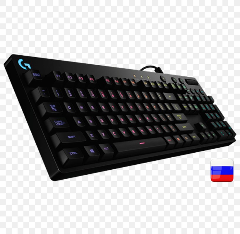 Computer Keyboard Logitech G810 Orion Spectrum USB Gaming Keypad Computer Mouse, PNG, 800x800px, Computer Keyboard, Computer Component, Computer Mouse, Gaming Keypad, Headset Download Free