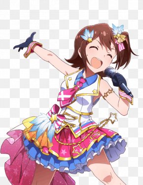 The Idolmaster Million Live Theater Days 周防桃子 デコレーション ドリ ミンッ Png 640x2px Watercolor Cartoon Flower Frame Heart Download Free