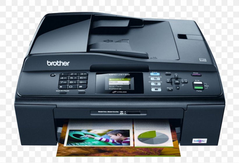 Brother Industries Multi-function Printer Inkjet Printing Ink Cartridge, PNG, 1200x822px, Brother Industries, Canon, Computer, Device Driver, Electronic Device Download Free