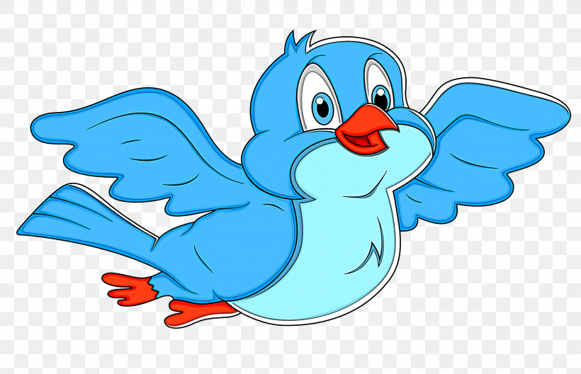 Cartoon Bird Duck Beak Ducks, Geese And Swans, PNG, 3000x1934px, Cartoon, Animal Figure, Animation, Beak, Bird Download Free