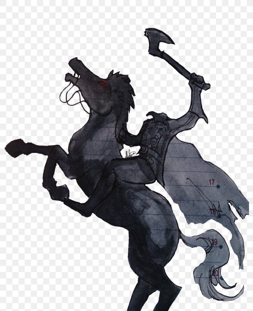 Headless Horseman Drawing Clip Art, PNG, 794x1006px, Headless Horseman, Black And White, Doodle, Drawing, Horse Download Free