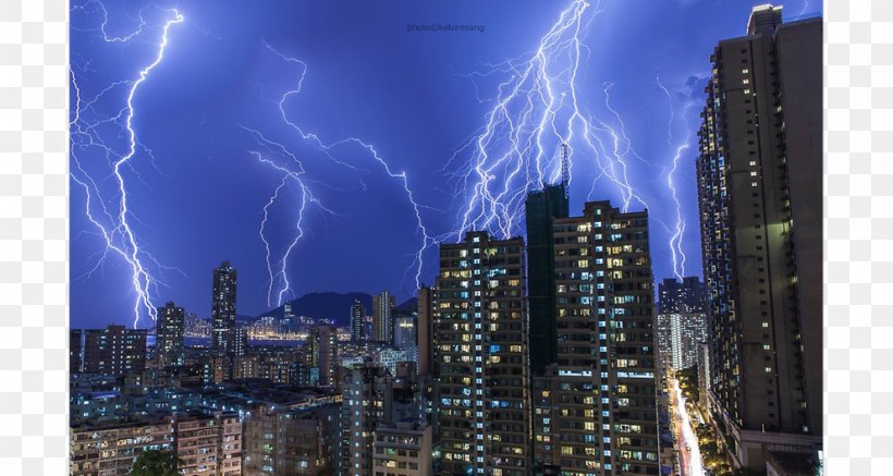 Hong Kong Lightning Sky Thunderstorm, PNG, 991x529px, Hong Kong, Building, City, Cityscape, Cloud Download Free