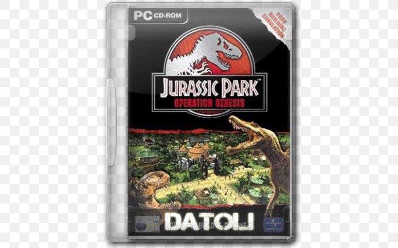 Jurassic Park: Operation Genesis PlayStation 2 Garry's Mod Video Game PC Game, PNG, 512x512px, Jurassic Park Operation Genesis, Brand, Game, Jurassic Park, Jurassic Park Iii Download Free