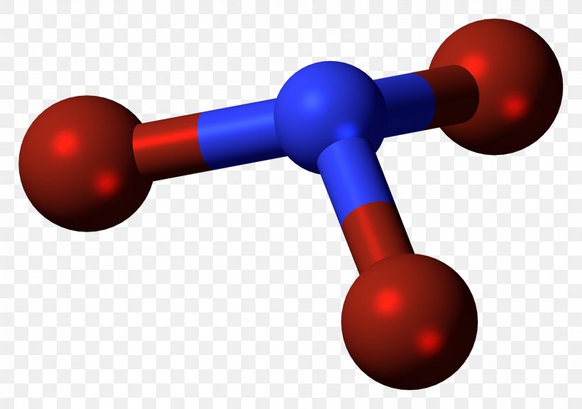 Nitrogen Tribromide Molecule Nitrogen Trichloride Gas, PNG, 2000x1407px, Nitrogen Tribromide, Ballandstick Model, Bromide, Bromine, Chemical Compound Download Free