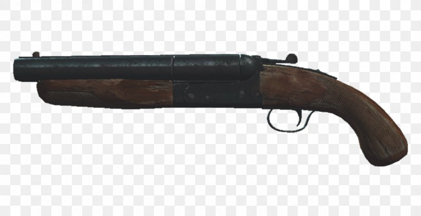Shotgun Firearm Fallout 4 Weapon Gun Barrel, PNG, 1041x534px, Watercolor, Cartoon, Flower, Frame, Heart Download Free